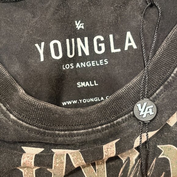 NWT YOUNG LA CROPPED T-Shirt - Picture 6 of 8